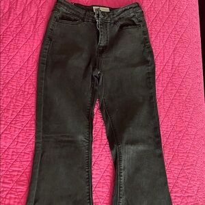 Elegant Black Flare Jeans